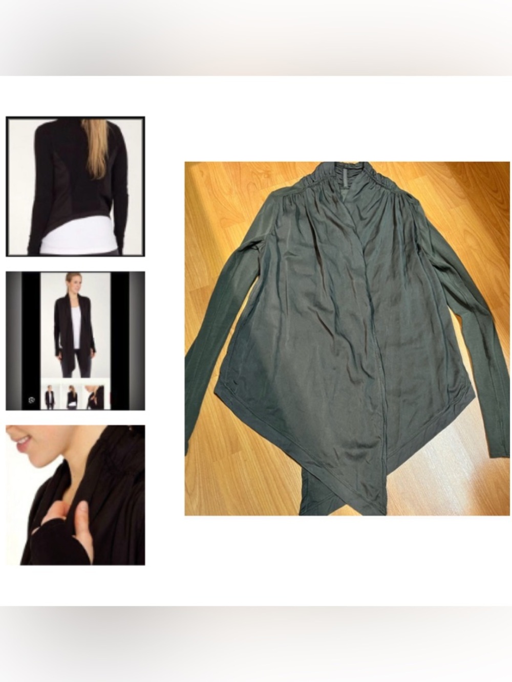 NWOT - Lululemon Your Best Breathe wrap Long Sleeves *Sage Green (US 6)